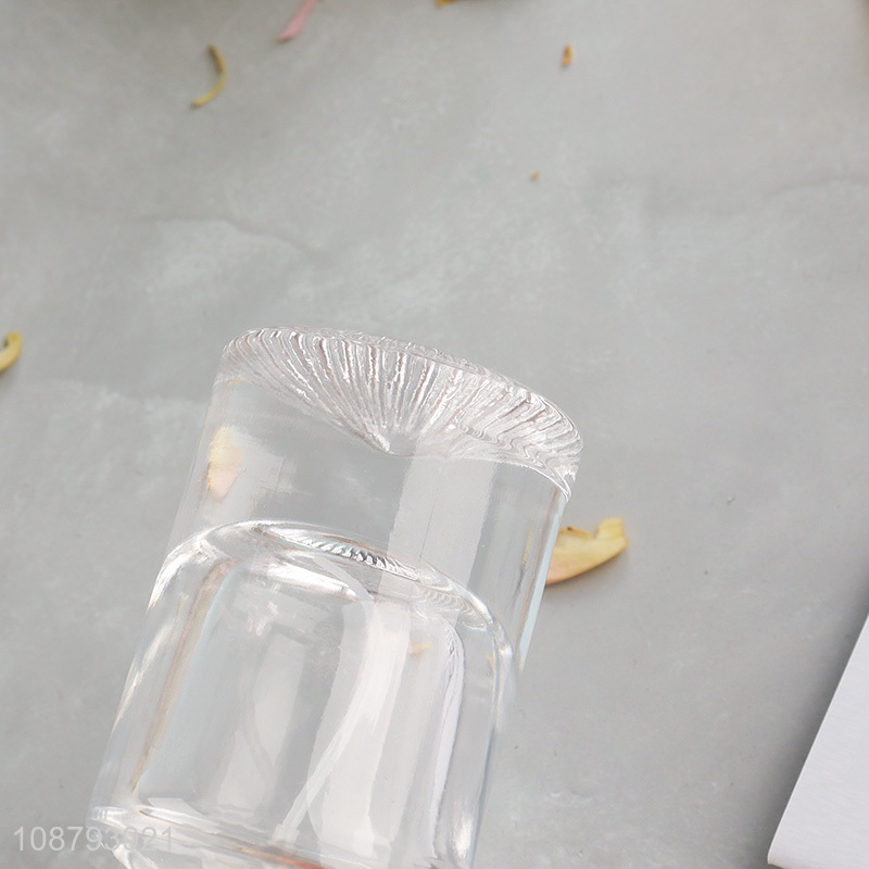 Top quality clear glass perfume bottle spray bottle