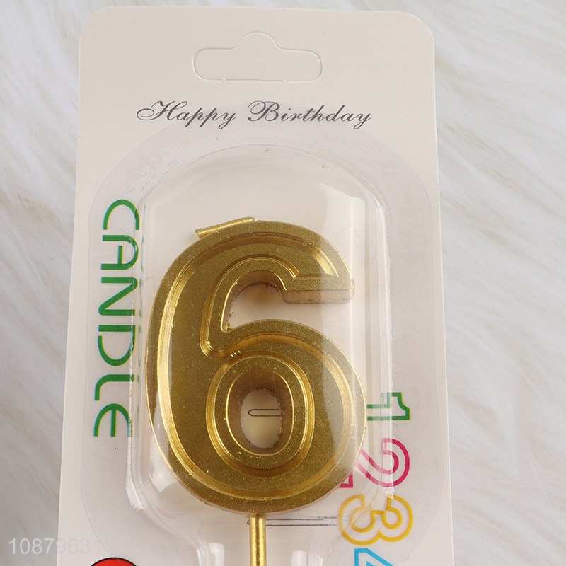 High quality number candle birthday numberal candle