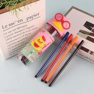 <em>Wholesale</em> 12 colors watercolor pens for kids drawing coloring
