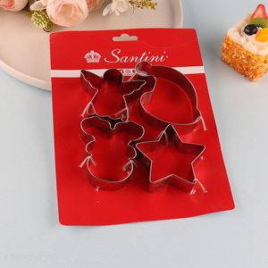Good quality 4-piece stainless steel cookie cutters