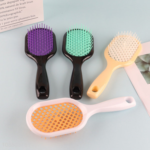 Factory price hollow scalp massage comb detangling brush
