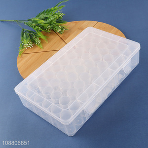 Factory price clear diamond painting container bead container <em>box</em>