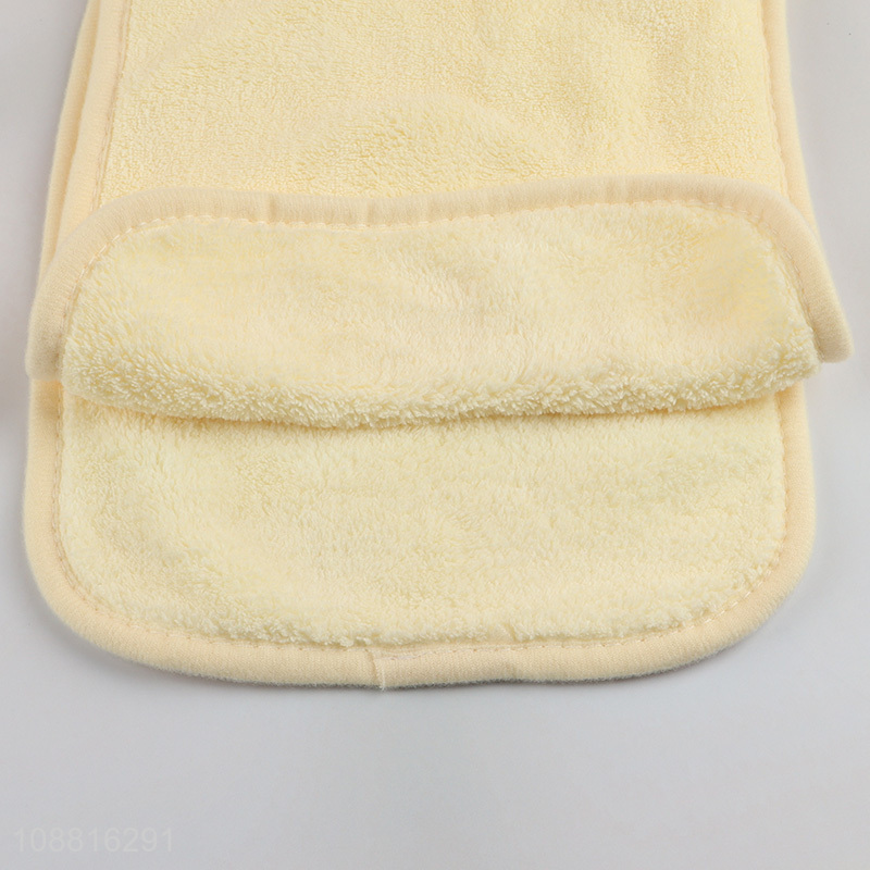 Low price duck shaped coral fleece hand towel for sale