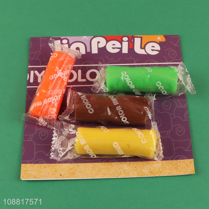 Hot products food series diy children colored mud set
