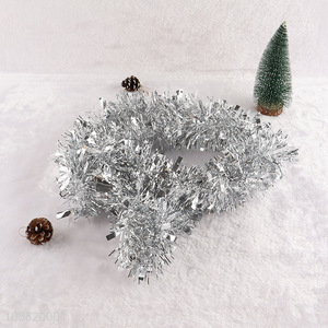 Hot selling Christmas tinsel garland for Xmas tree decor