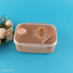 China wholesale portable plastic lunch box food container