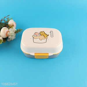Good quality double-layer plastic lunch box bento box