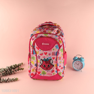 Factory wholesale cartoon students school bag school backpack