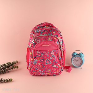 China wholesale heart pattern kids <em>school</em> bag <em>school</em> <em>backpack</em>