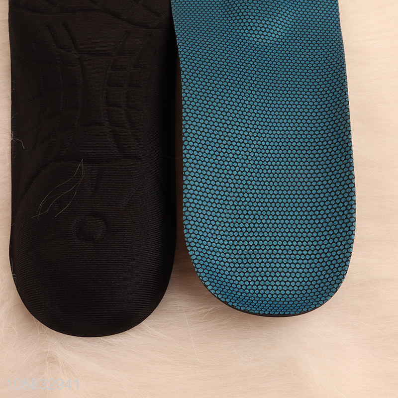 Wholesale soft sweat absorbent sponge insoles for running shoes