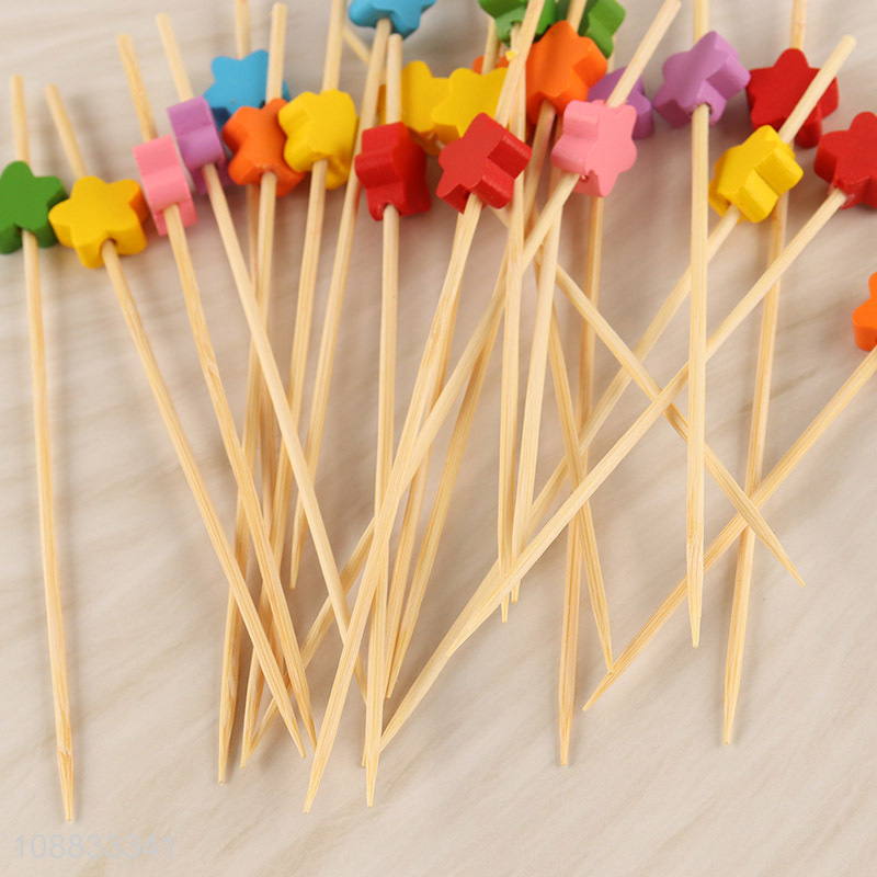 Good quality tabletop decoration fruit sticks for sale