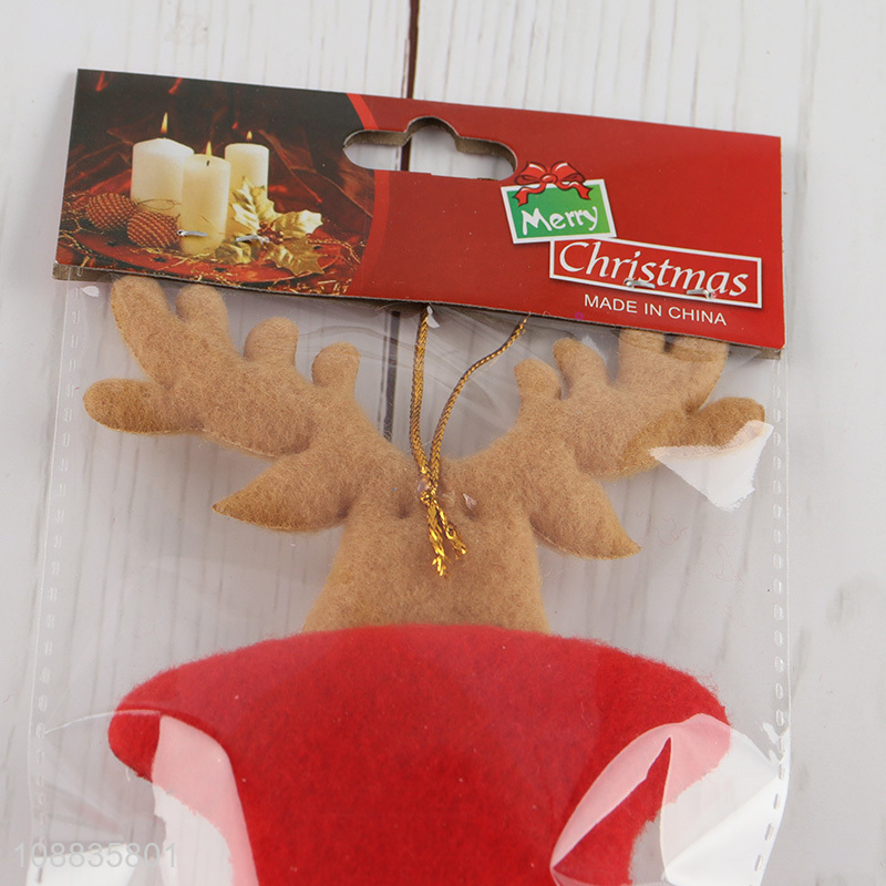 Factory supply elk decorative christmas hanging ornaments for sale