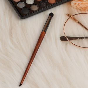 Wholesale soft bristle wooden handle eyeshadow <em>brush</em> makeup <em>brush</em>