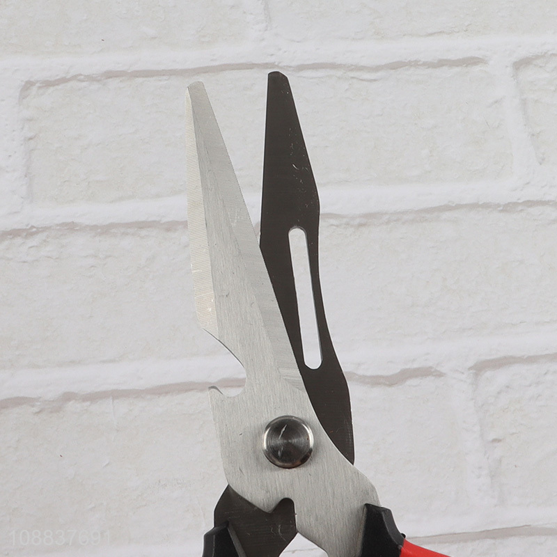 Hot selling ultra sharp heavy duty stainless steel kitchen scissors