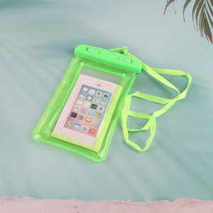 Good quality waterproof mobile phone bag for beach surfing kayaking