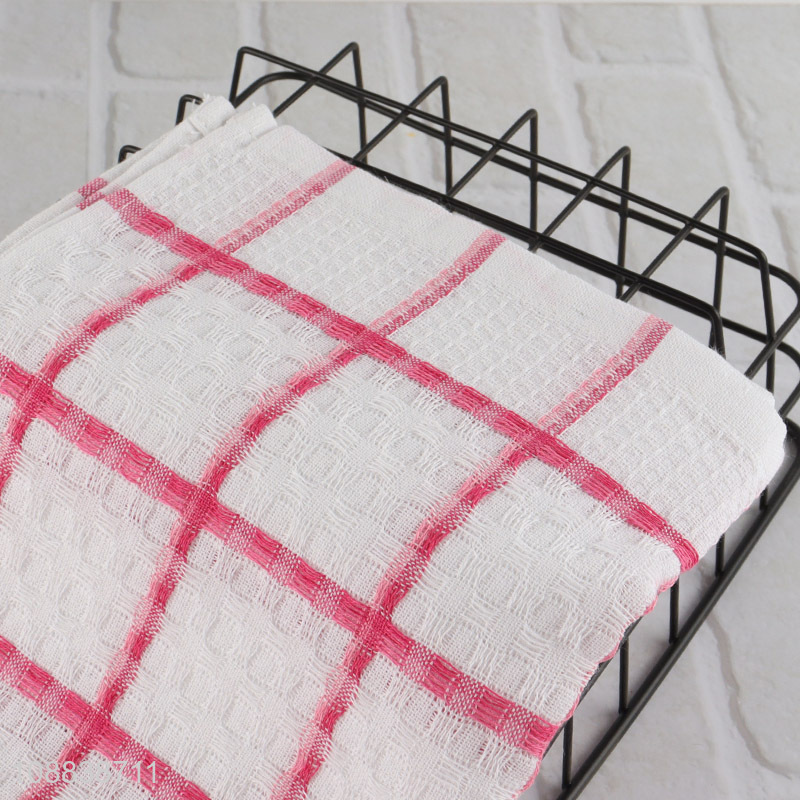 Factory supply cotton kitchen towel cleaning cloth for sale
