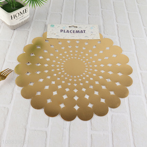 Latest products hollow decorative place mat for home restaurant