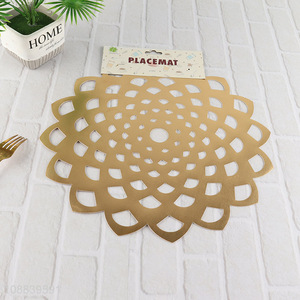 China products golden non-slip dinner mat place mat for home restaurant