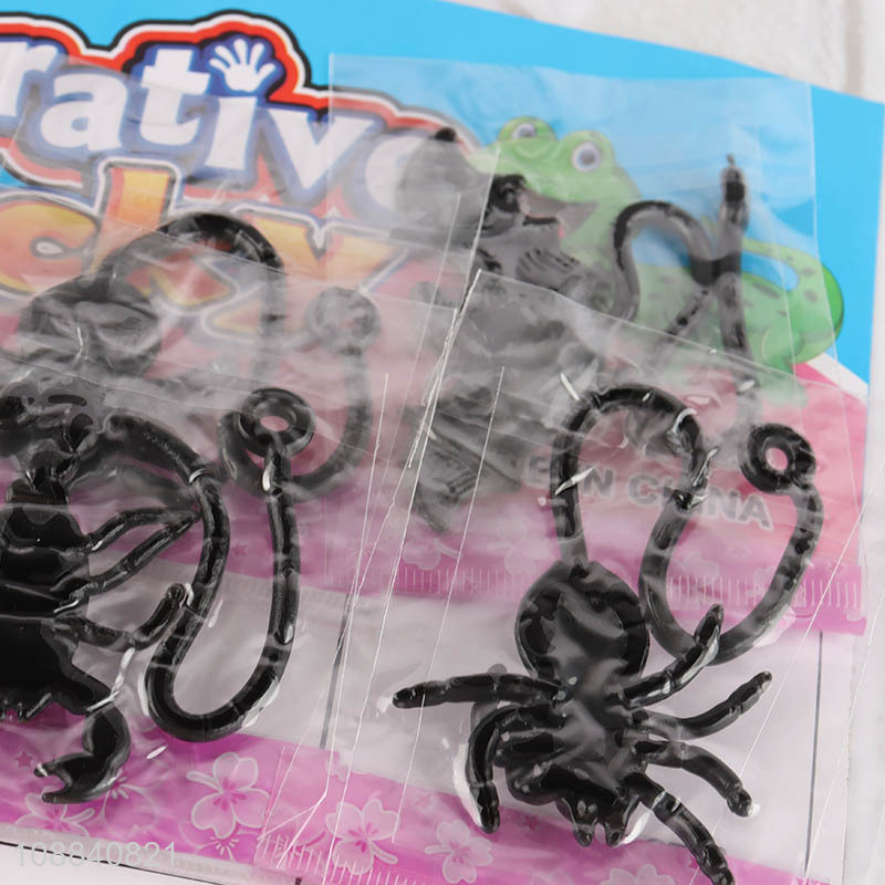 Factory Price 20 Pieces Strechy Sticky Toy Sticky Animals