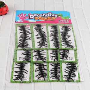 Good Quality 12 Pieces Strechy Sticky Toy Sticky Centipedes