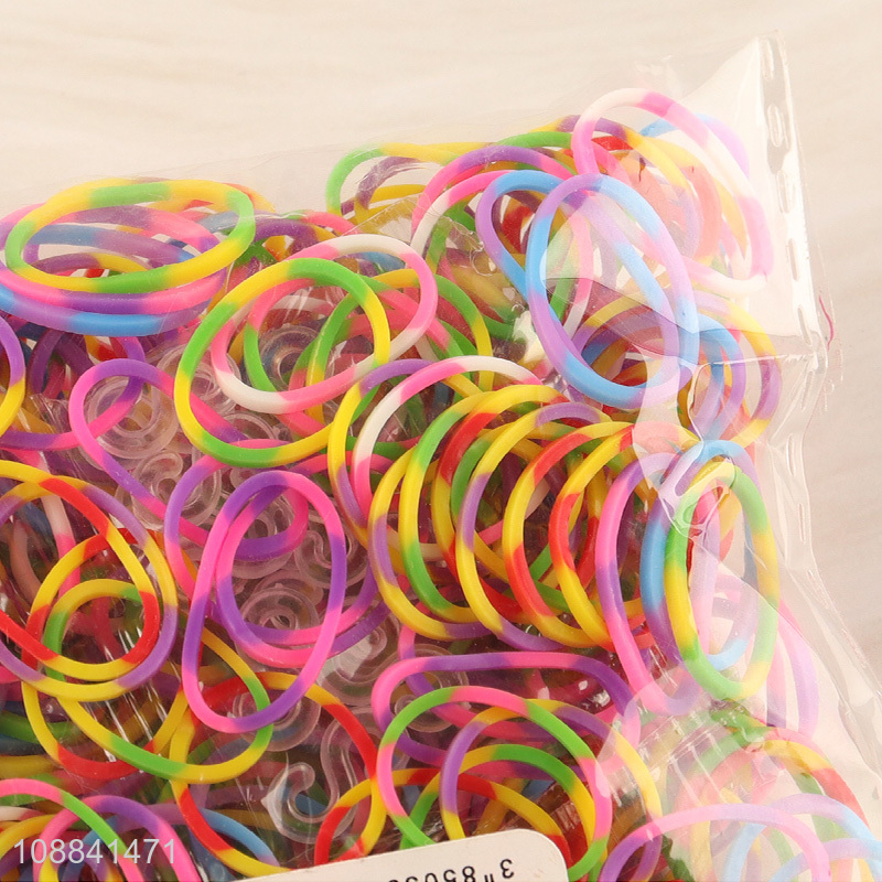 New product 300-count elastic rubber bands stretch hair bands
