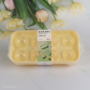 Yiwu market home plastic round ice cube mold ice maker