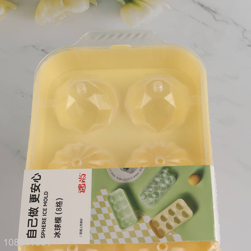 Yiwu market home plastic round ice cube mold ice maker