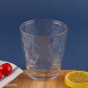 Factory Supply Clear Acrylic Plastic Reusable Drinking Glasses