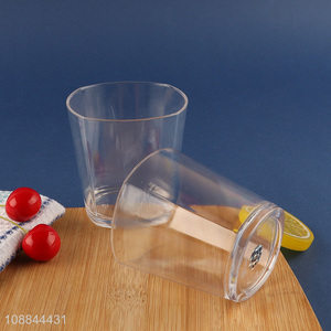 Wholesale Heat Resistant Resuable Acrylic Drinking Cup