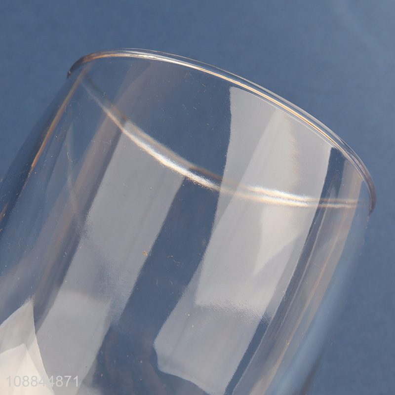 Online Wholesale Stemmed Acrylic Wine Glasses Plastic Goblets