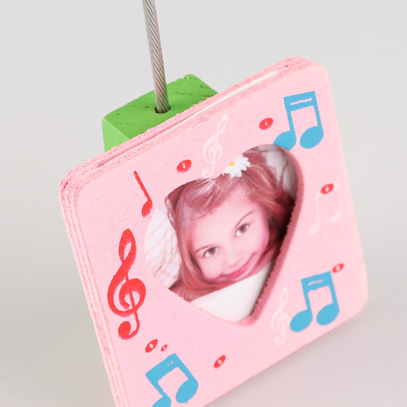 Latest design desktop office name card holder with photo frame