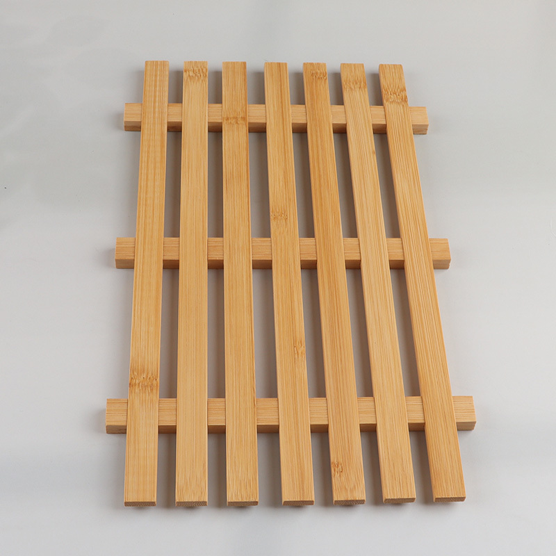 China supplier bamboo kitchen dish drying pad drying rack