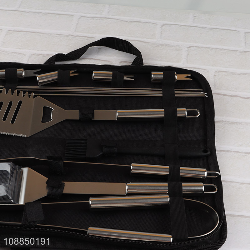 Yiwu market outdoor picnic barbecue tool set for sale