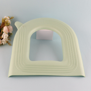 High quality soft reusable waterproof EVA toilet seat cover pad