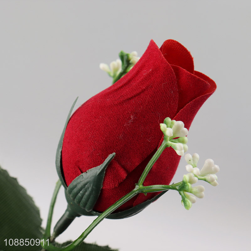 High quality realistic rose flower artificial flower for home decor