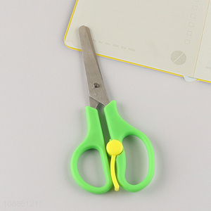 Hot selling blunt tip kids scissors preschool training scissors