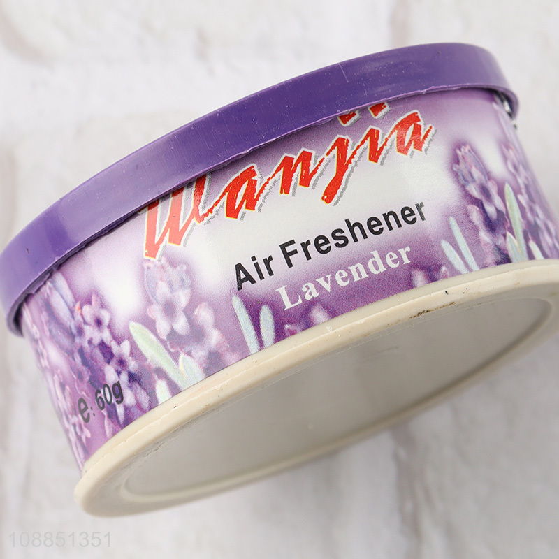 Wholesale 3pcs lavender scented solid air freshener for bathroom