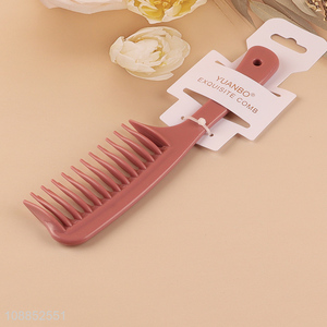 Best sale wide tooth hairdressing tool hair comb wholesale