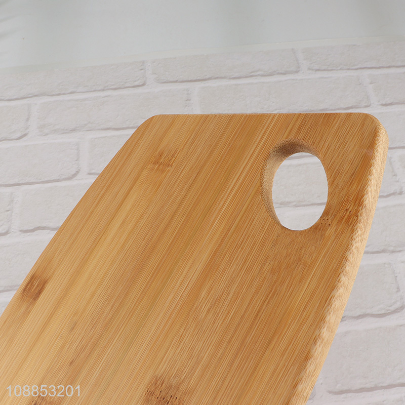 Good quality rectangle bamboo wood cutting board chopping block