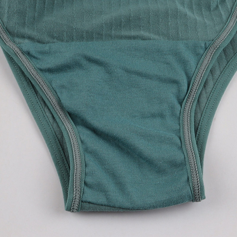 Low price soft comfortable cotton women briefs underwear