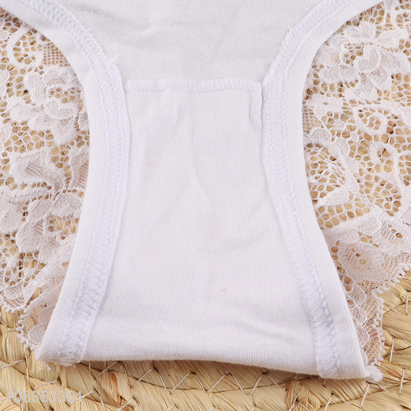 Latest products women sexy breathable nylon briefs underwear