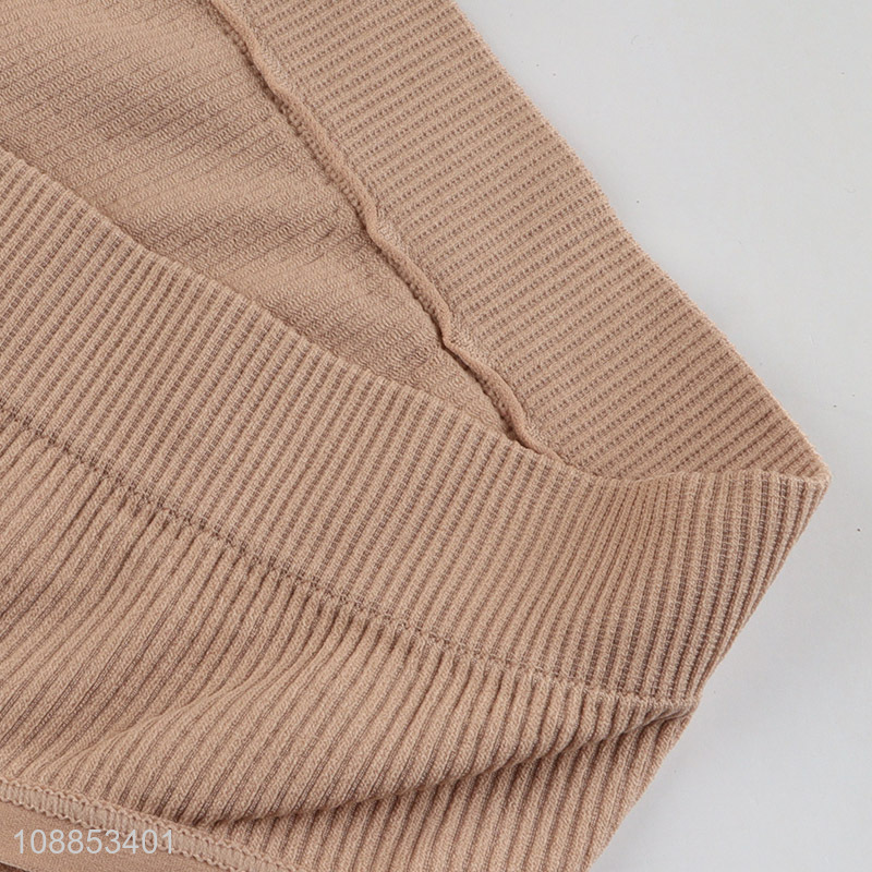 Factory supply nylon elastic breathable briefs underwear for women