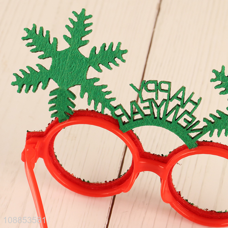 Hot Selling Glitter Christmas Party Glasses Holiday Eyewear