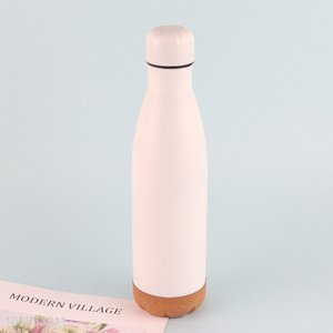 Online wholesale 500ml stainless steel insualted water bottle with cock bottom