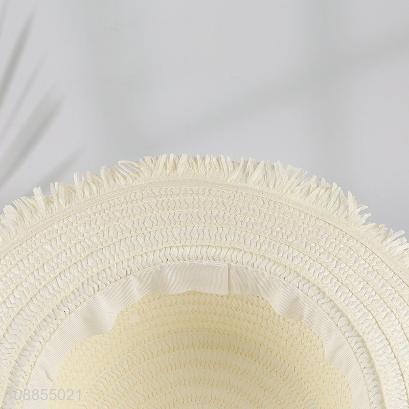 New arrival summer beach hat women straw hat for sale