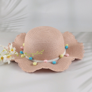 Online wholesale summer outdoor women beach hat <em>straw</em> hat