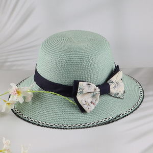 Good quality summer outdoor <em>straw</em> hat beach hat for ladies