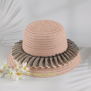 Yiwu market summer outdoor beach hat sun hat <em>straw</em> hat
