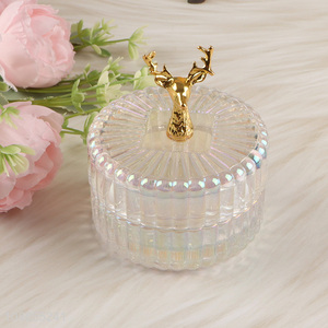 New arrival glass tabletop decoration jewelry box