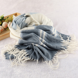 Good quality women's winter <em>scarf</em> super soft plaid shawls for women